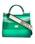 Elegant Sicilian Green Crossbody Bag