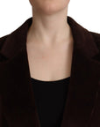 Elegant Burgundy Double-Breasted Trench Coat