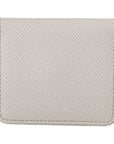 Chic White Leather Condom Case Wallet