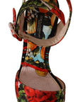 Elevate Your Step in Multicolor Brocade Heels