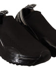 Chic Black Sorrento Slip-On Sneakers