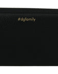 Elegant Black Leather Continental Wallet