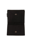 Elegant Black Leather Trifold Multi Kit