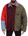 Elegant Quilted Multicolor Jacket