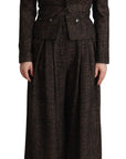 Chic Wool Blend Suit Set