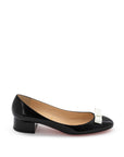 Elegant Black Patent Leather Ballet Flats