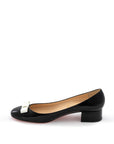 Elegant Black Patent Leather Ballet Flats