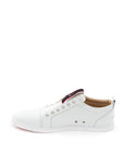 Elegant White Leather Sneaker Elegance