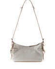 Elegant Ivory Leather Mini Shoulder Bag