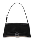 Elegant Black Mini Leather Shoulder Bag