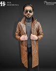 Apollo Men's Real Leather Coat