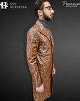 Apollo Men's Real Leather Coat