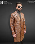 Apollo Men's Real Leather Coat