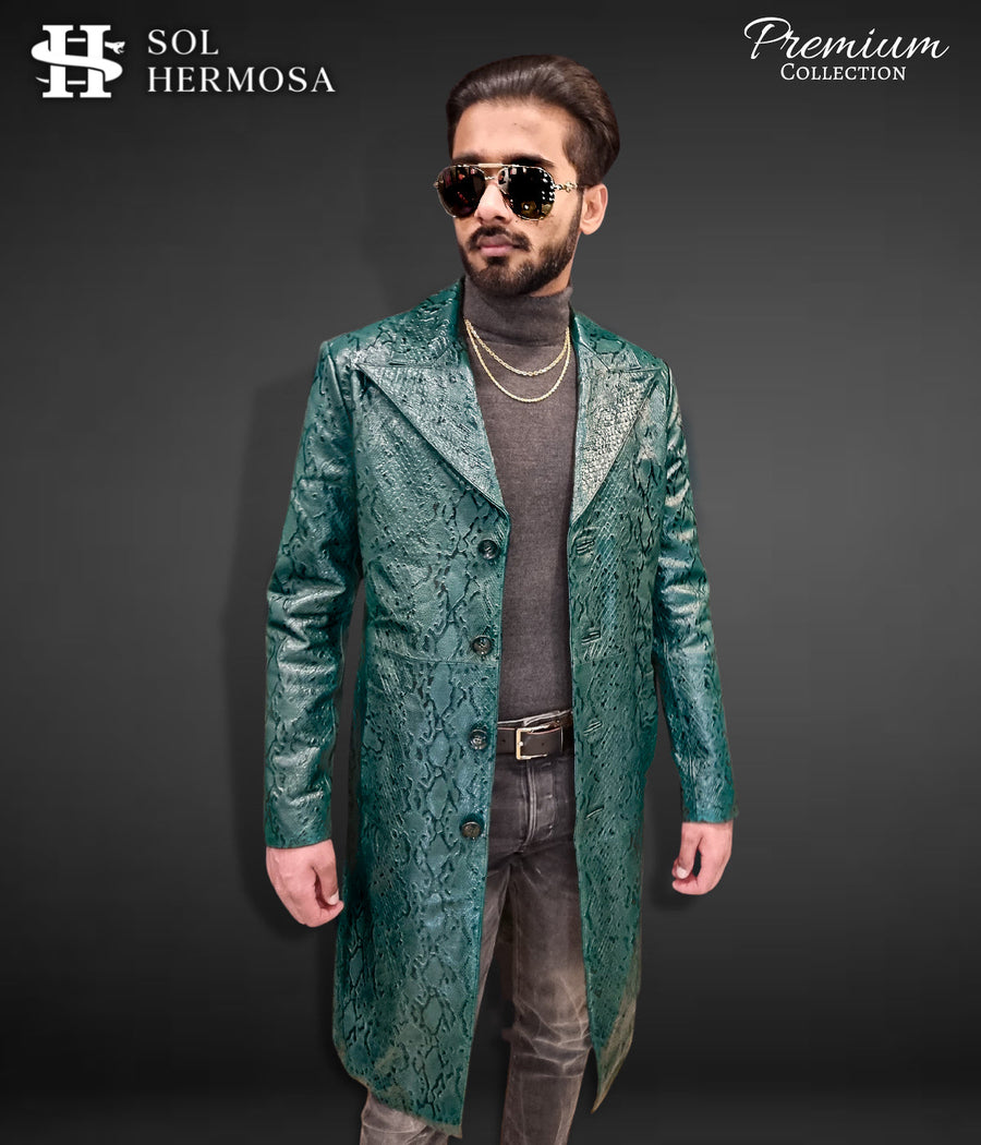 Apollo Men's Real Leather Coat