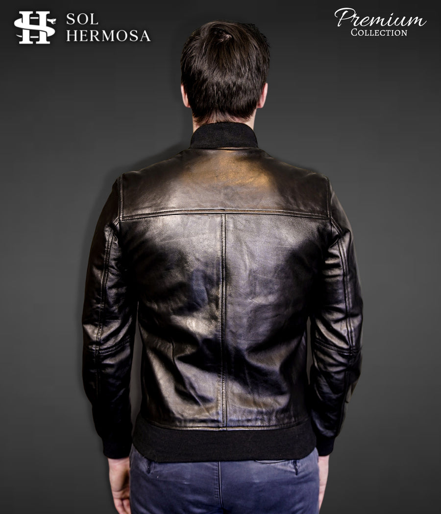 Antony Men's Real Leather Jacket